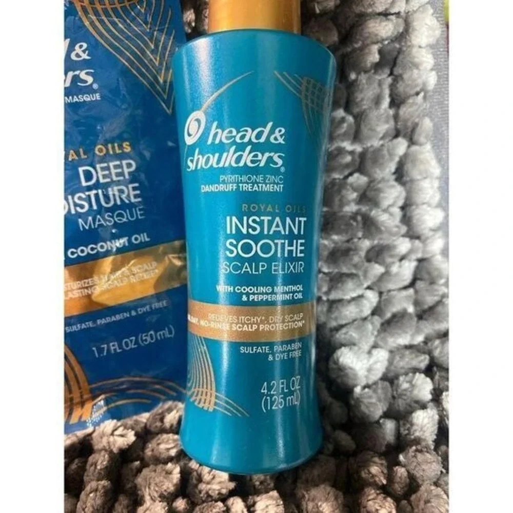 2 Head & Shoulder‎ Instant Soothe Scalp Exlir and 2 Deep Moisture Masque